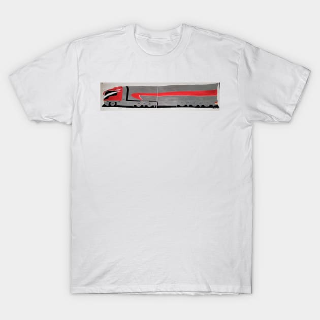 Aerodynamic Truck Trailer T-Shirt by Sash8140